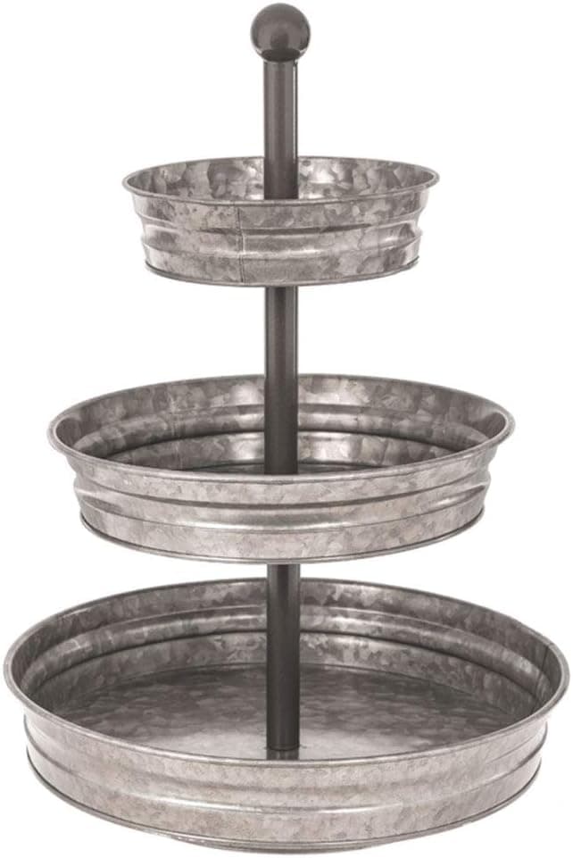 Rustic 3 Tier Serving Tray